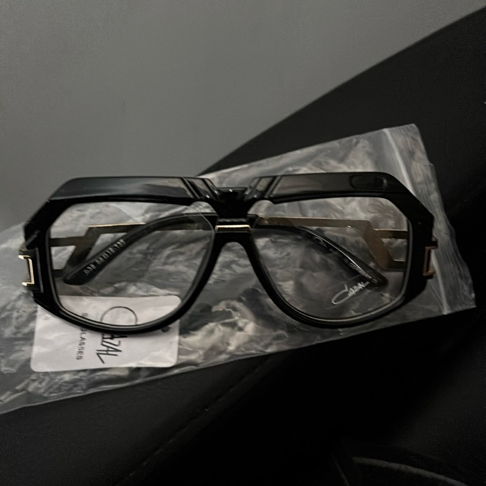 Cazal clear lens glasses